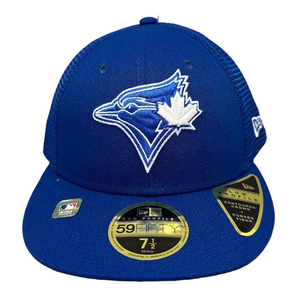 New Era‎ Toronto Blue Jays 59Fifty Fitted Low Profile Men's Hat Size 7 1/2 - Picture 1 of 7